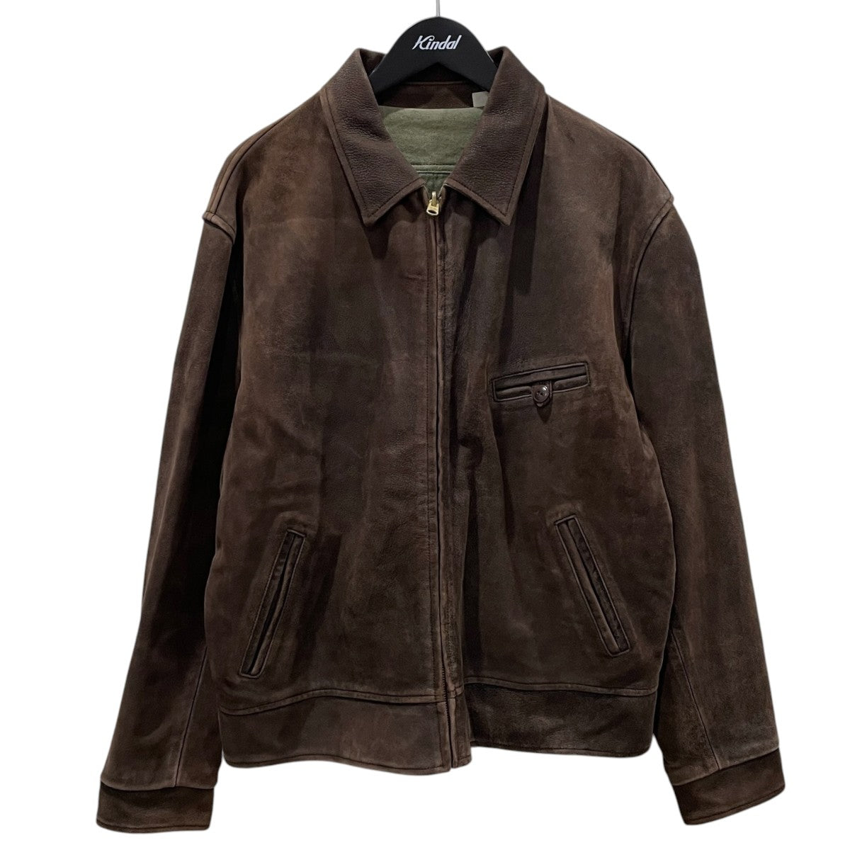 22SS リバーシブルレザージャケットチーク2 REVERSIBLE LEATHER JACKET TEAK2 A2218-0000
