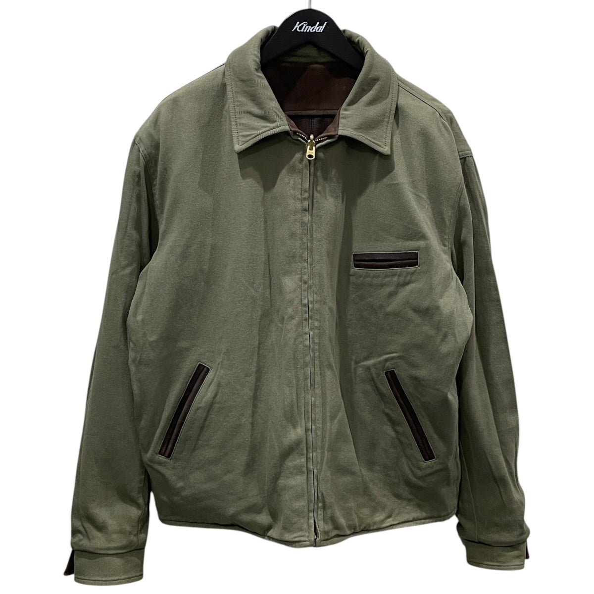 22SS リバーシブルレザージャケットチーク2 REVERSIBLE LEATHER JACKET TEAK2 A2218-0000