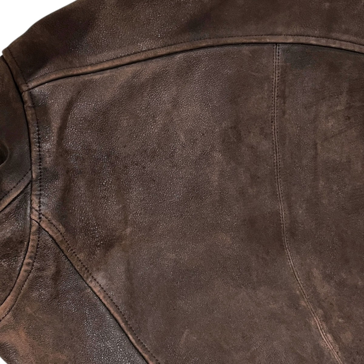 22SS リバーシブルレザージャケットチーク2 REVERSIBLE LEATHER JACKET TEAK2 A2218-0000