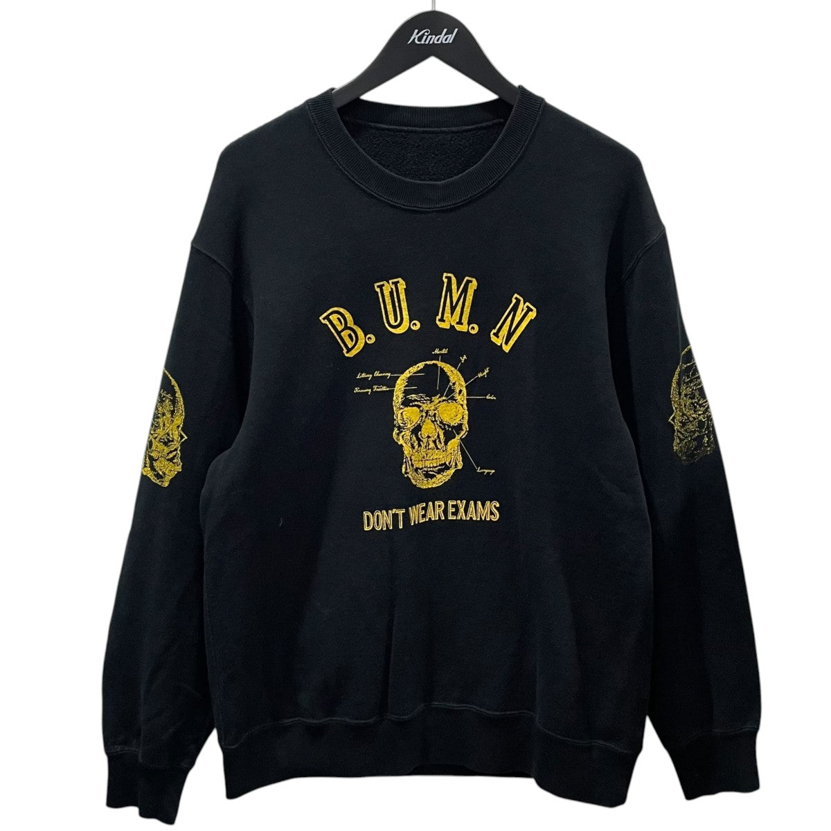 BRU NA BOINNE 24AW スウェットトレーナー B．U．M．N スーベニアスエット 8306-4 古着・中古-1枚目のアイテム画像