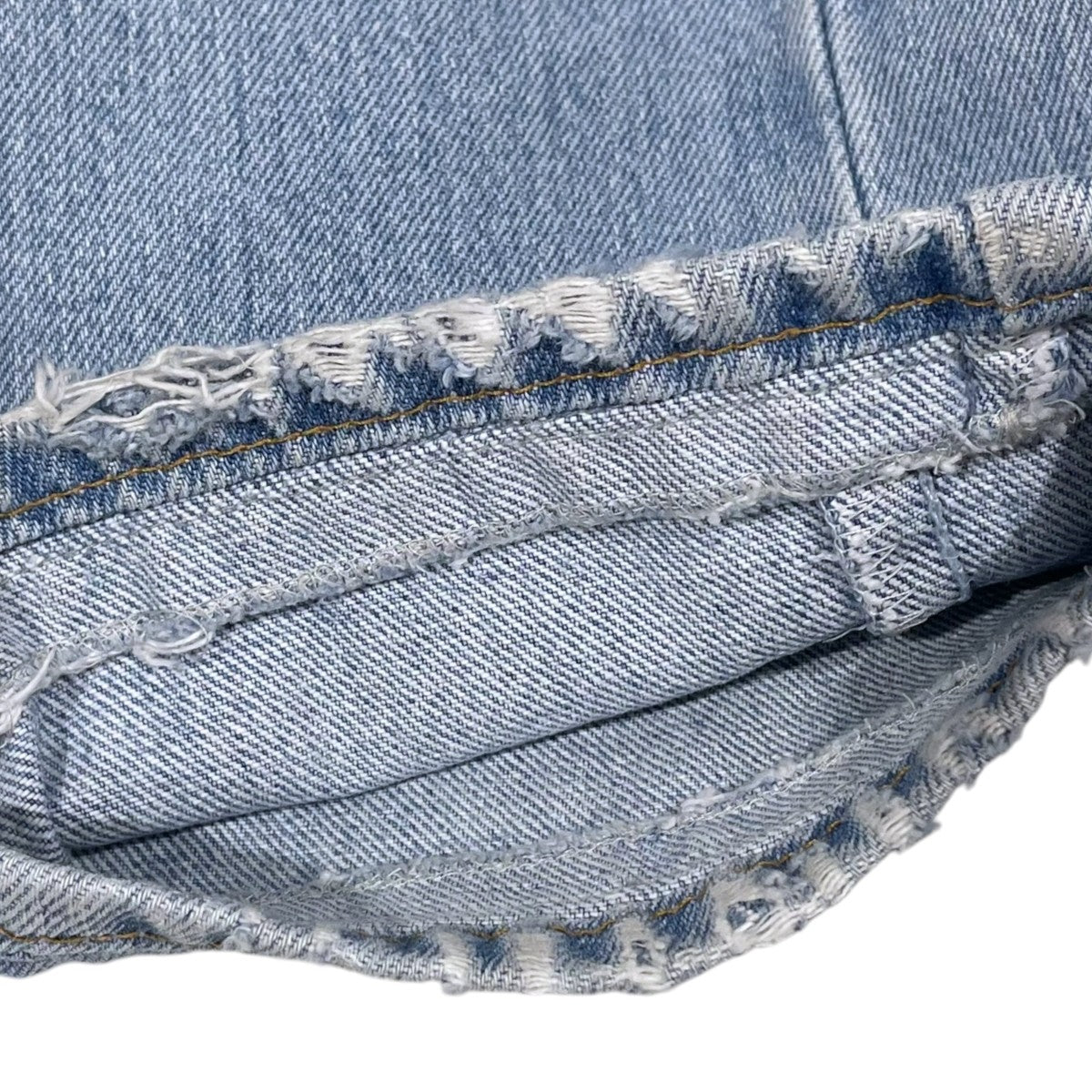 CHANGES×LEVI’S ペイント加工リメイクデニムパンツ 古着・中古-6枚目のアイテム画像