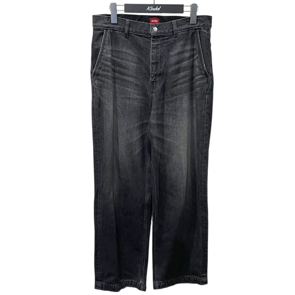 加工デニムパンツ loose denim pants ルーズデニムパンツ order-001-3