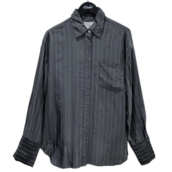 ヒンガー　todayful シルクストライプシャツ TODAYFUL（トゥデイフル）の「シルクストライプシャツ（シャツ