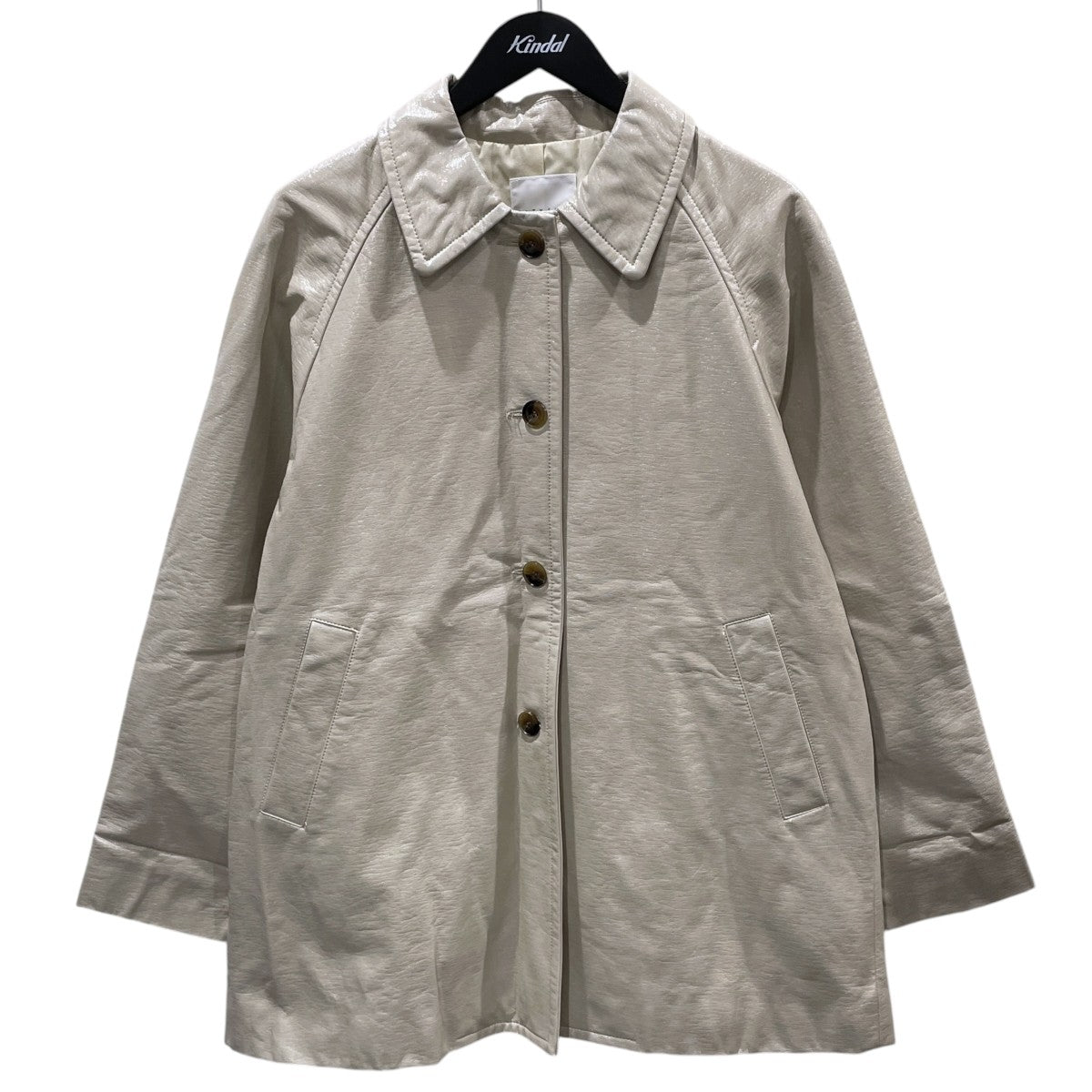 オーバーサイズコート FAUX PATENT コート フォー パテント コート 23020042201010