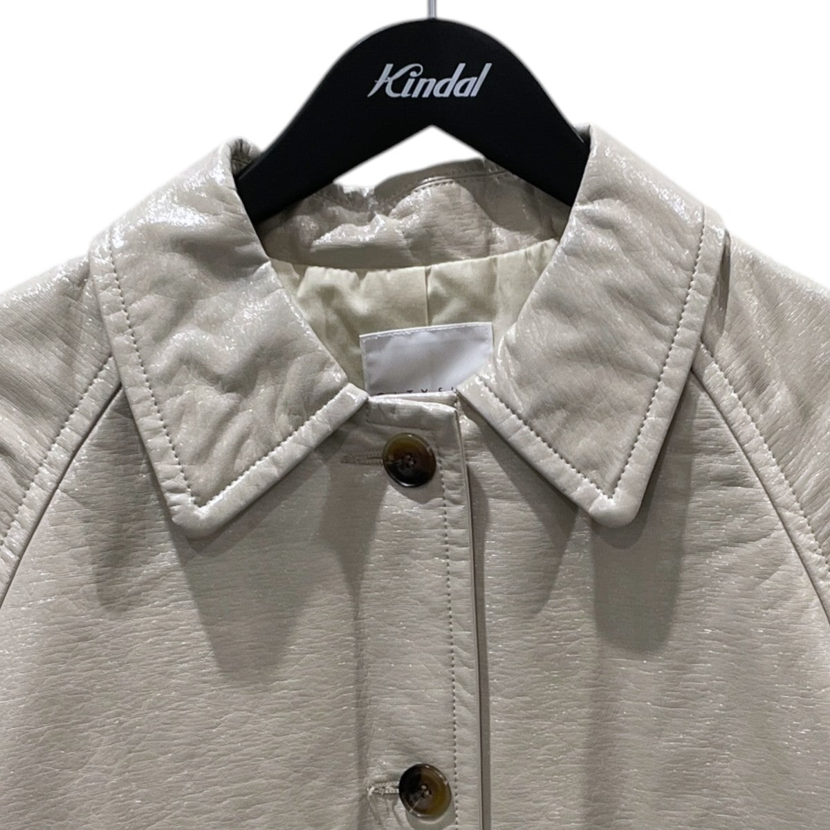 オーバーサイズコート FAUX PATENT コート フォー パテント コート 23020042201010