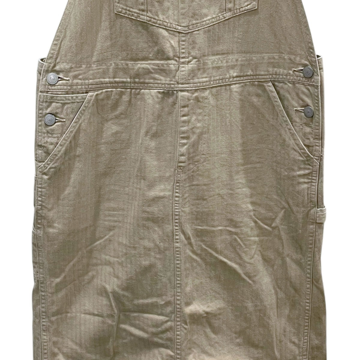 UNION LAUNCH サロペットスカート Herringbone Overalls ヘリンボーン オーバーオール 古着・中古-5枚目のアイテム画像