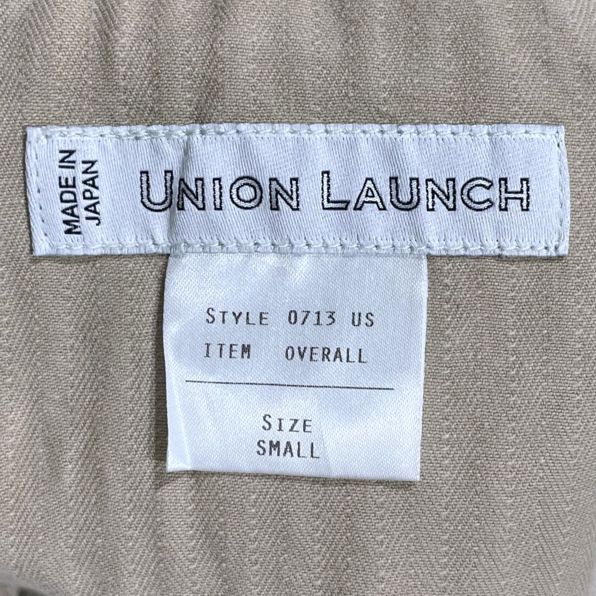UNION LAUNCH(ユニオンランチ) サロペットスカート Herringbone
