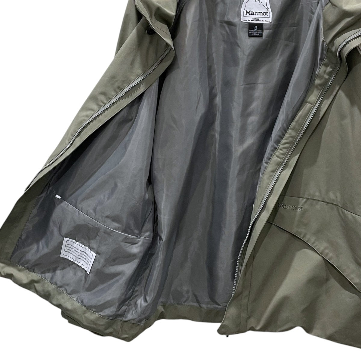 marmot infuse 21AW フーデッドジャケット All Weather Kit Parka オールウェザーキットパーカー TOMSJK06IF 古着・中古-4枚目のアイテム画像