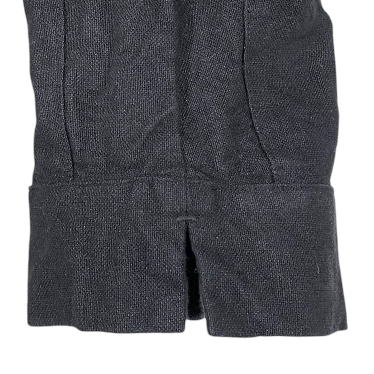 18AW リネン ダブルブレスト切替えワンピース 01184-1176