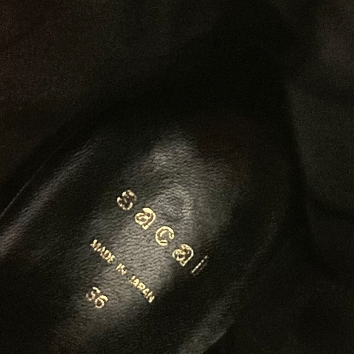 sacai ブーツ25-08087 古着・中古-9枚目のアイテム画像