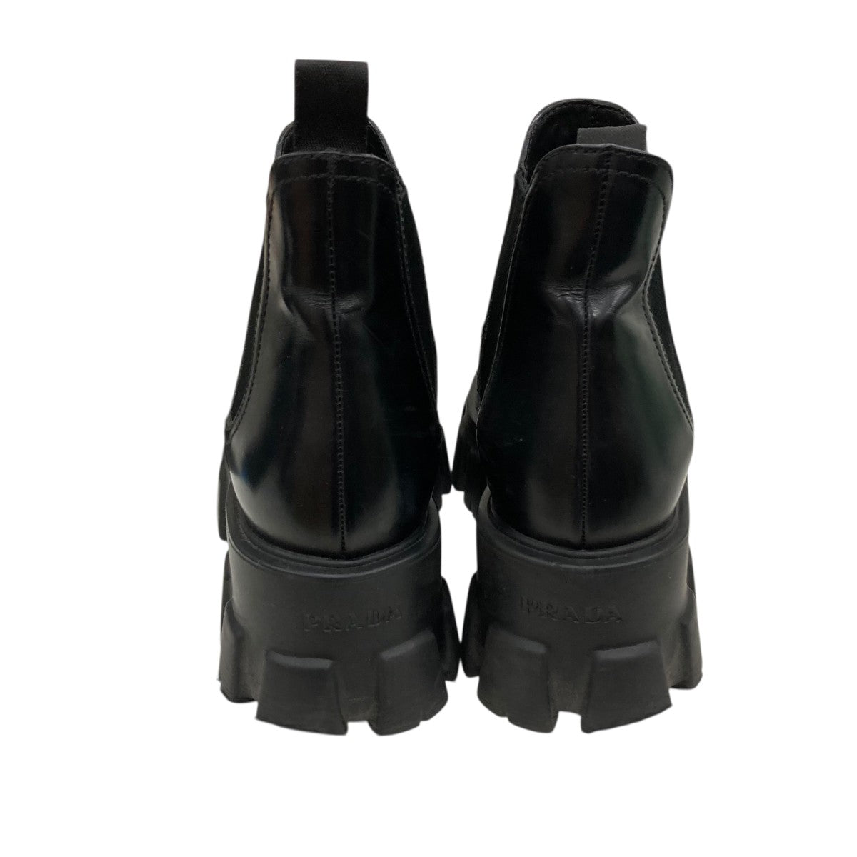 PRADA モノリスショートブーツ 古着・中古-4枚目のアイテム画像
