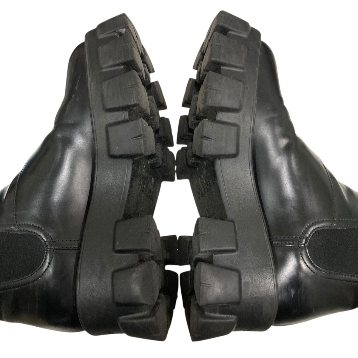 PRADA モノリスショートブーツ 古着・中古-5枚目のアイテム画像