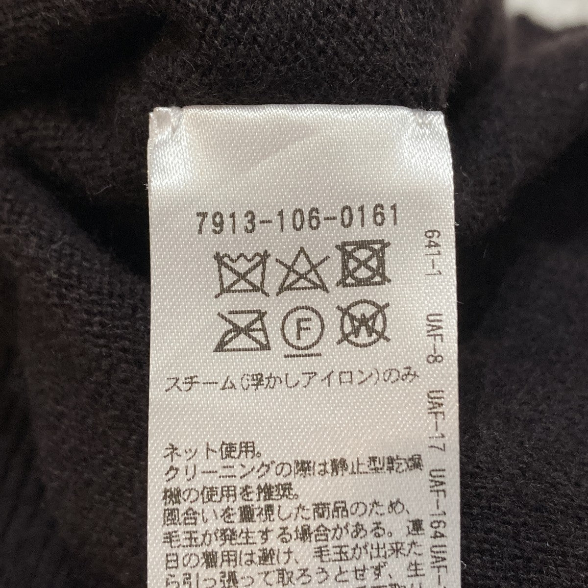 F CA 12G W TTL LSLタートルネックニット7913-106-0161
