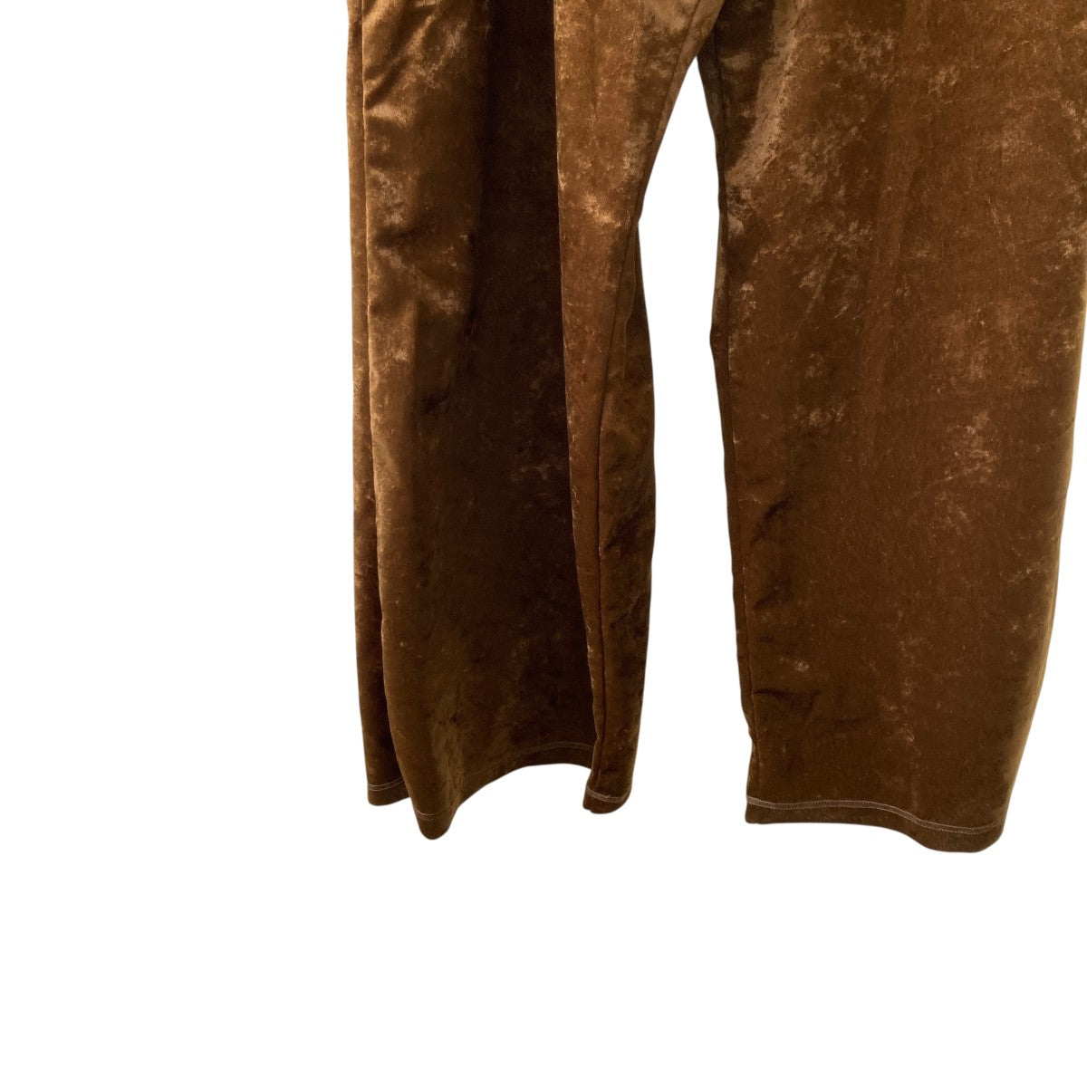 sulvam 25AWWide Velour PantsパンツMW-P08-700 古着・中古-4枚目のアイテム画像