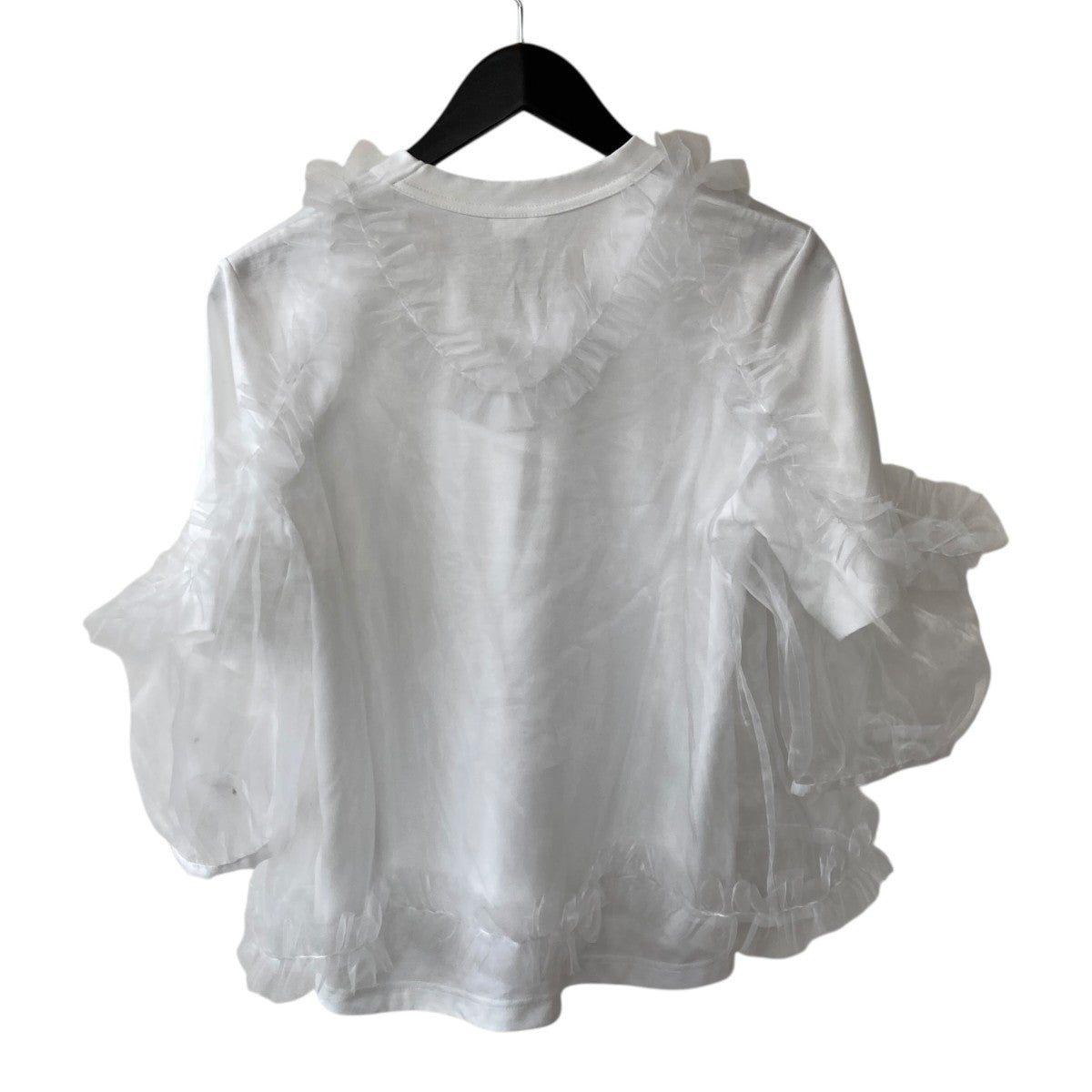 noir kei ninomiya チュールレイヤードTシャツ3P-T003 古着・中古-2枚目のアイテム画像