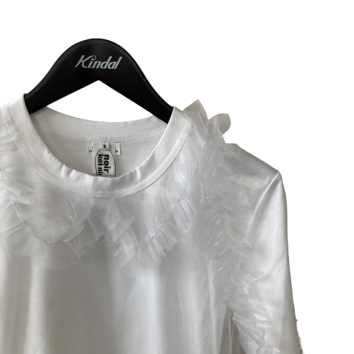 noir kei ninomiya チュールレイヤードTシャツ3P-T003 古着・中古-3枚目のアイテム画像