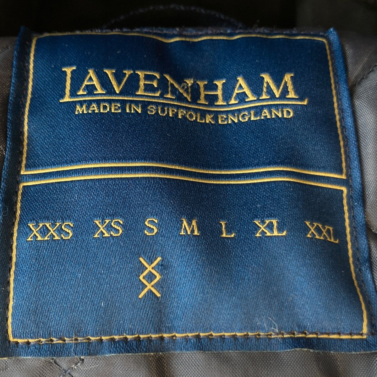 COMME des GARCONS GIRL×LAVENHAM キルティングジャケットNN-J521 古着・中古-6枚目のアイテム画像