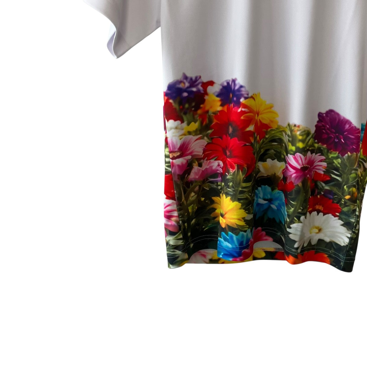 花柄TシャツRO-T026-051