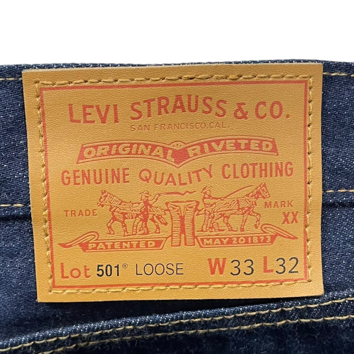 ルーズ デニムパンツ 501 LOOSE BIG E 0057U-0006