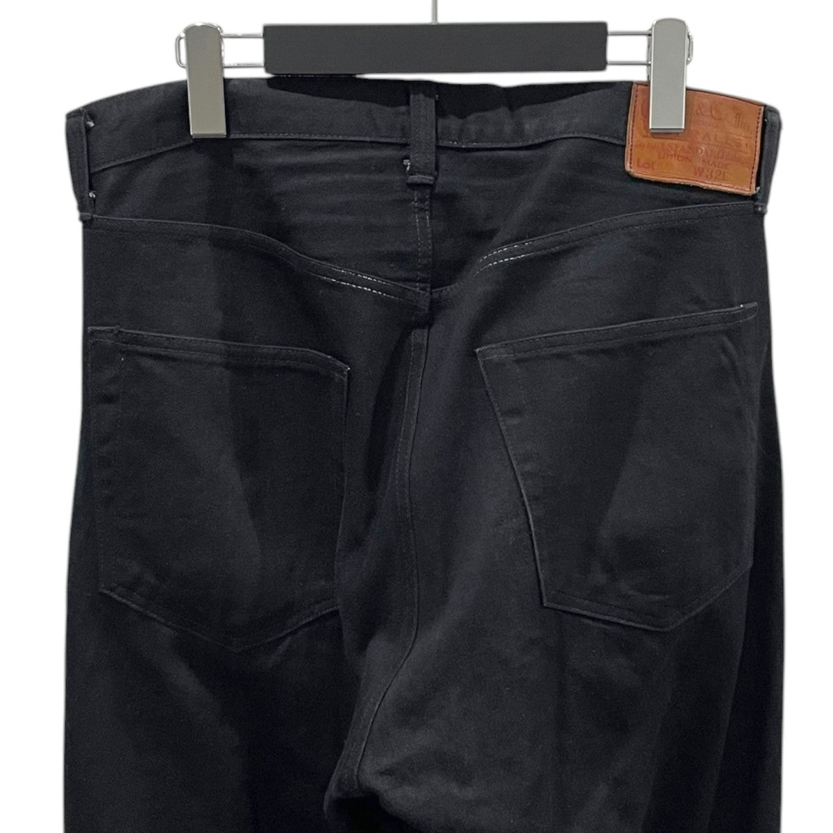 デニムパンツ RECYCLED WASTE SUVIN COTTON YARN 11．5oz． DENIM 5POCKET WIDE PANTS GL42472A