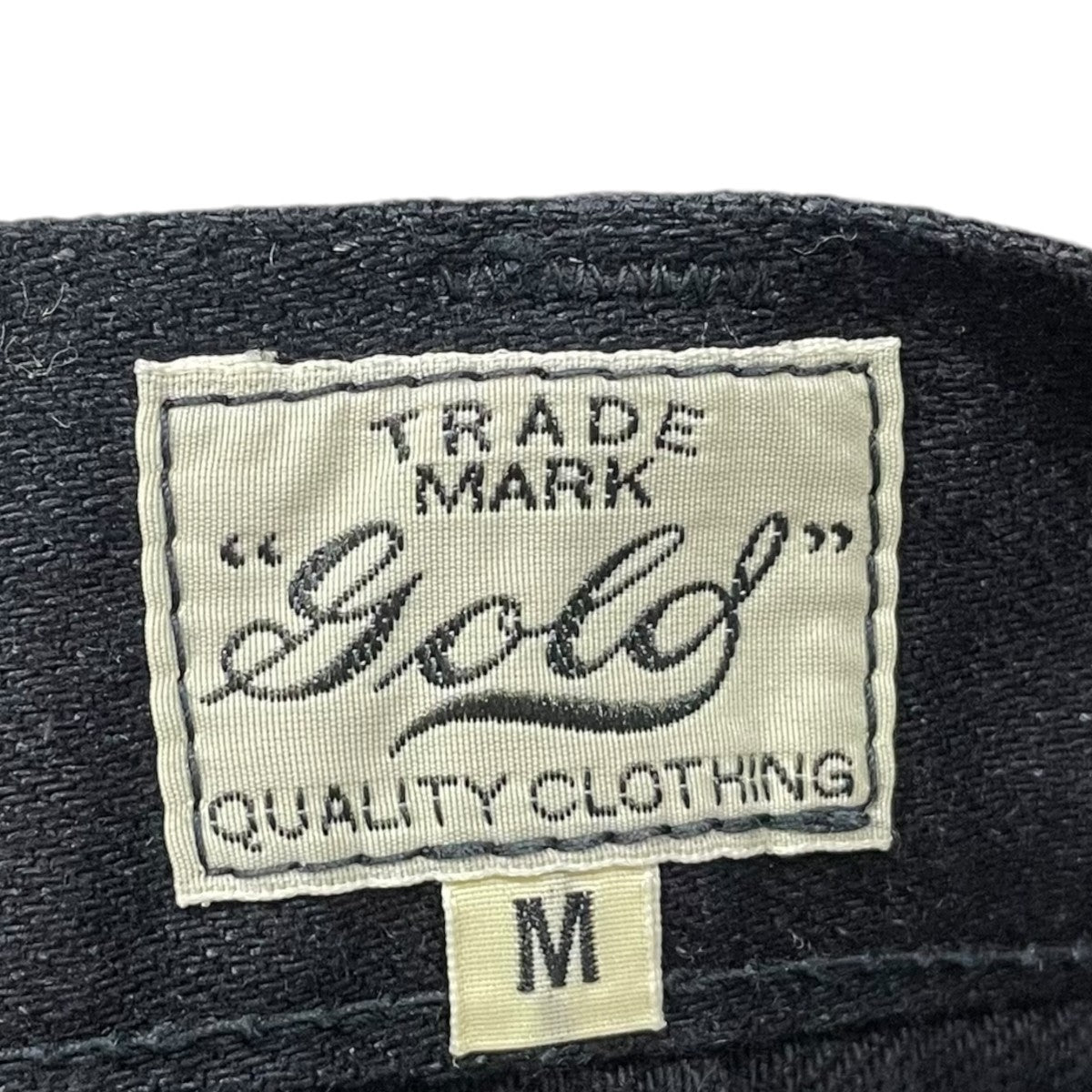 デニムパンツ RECYCLED WASTE SUVIN COTTON YARN 11．5oz． DENIM 5POCKET WIDE PANTS GL42472A