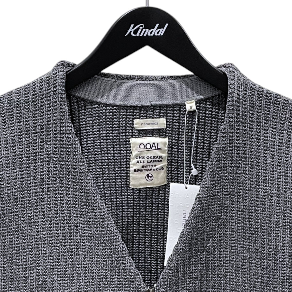 26SS ジップアップニットカーディガン 5G Zip Cardigan 5ゲージ ジップカーディガン S26SJ007