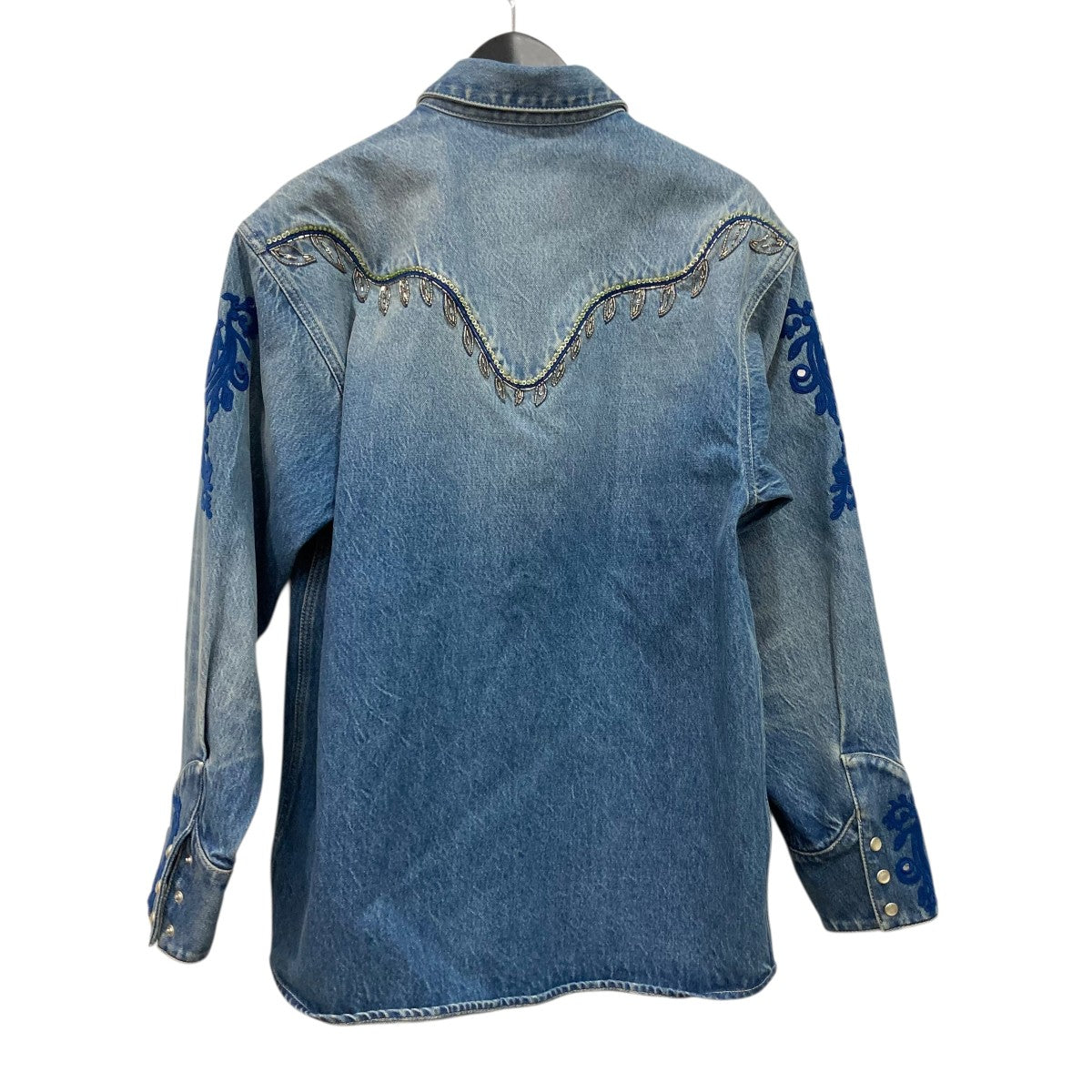 VALENTINO 刺繍デニムジャケット6V3DB03JAK0 古着・中古-3枚目のアイテム画像