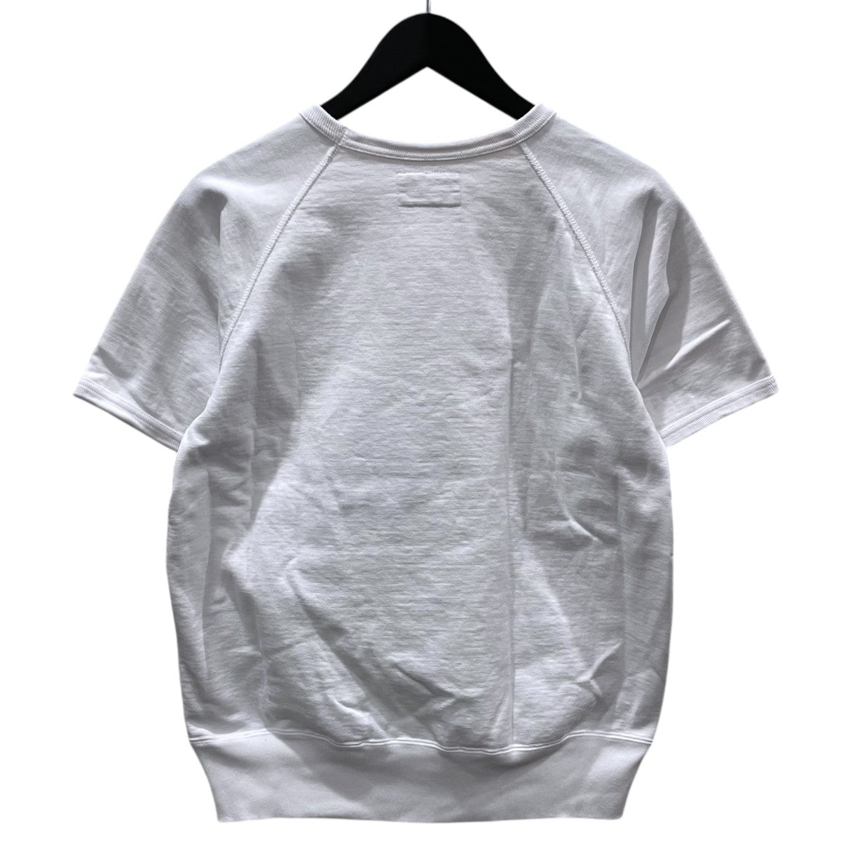 THE REAL McCOY’S 19SS ラグランスリーブ半袖スウェットトレーナー MILITARY SWEATSHIRT ／ SINK NAVY ミリタリースウェットシャツ MC19023 古着・中古-2枚目のアイテム画像