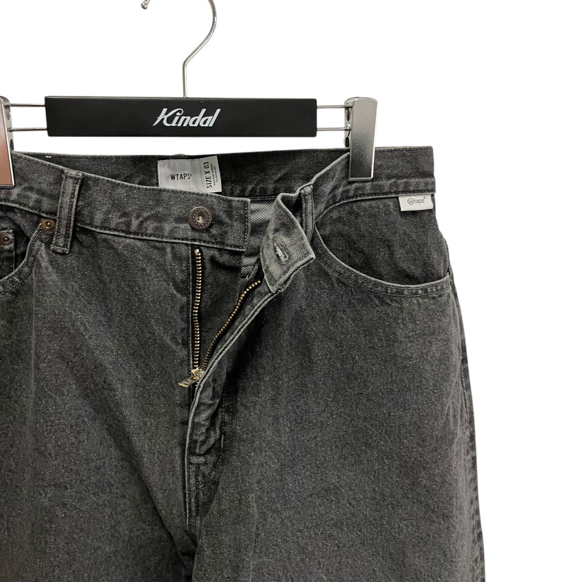WTAPS 26SSBLUES STRAIGHT TROUSERS COTTON． DENIMデニムパンツ261WVDT-PTM04 古着・中古-3枚目のアイテム画像