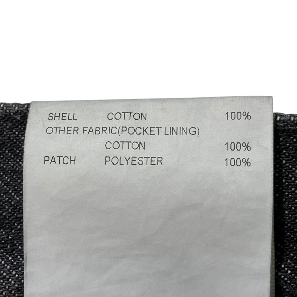 WTAPS 26SSBLUES STRAIGHT TROUSERS COTTON． DENIMデニムパンツ261WVDT-PTM04 古着・中古-6枚目のアイテム画像