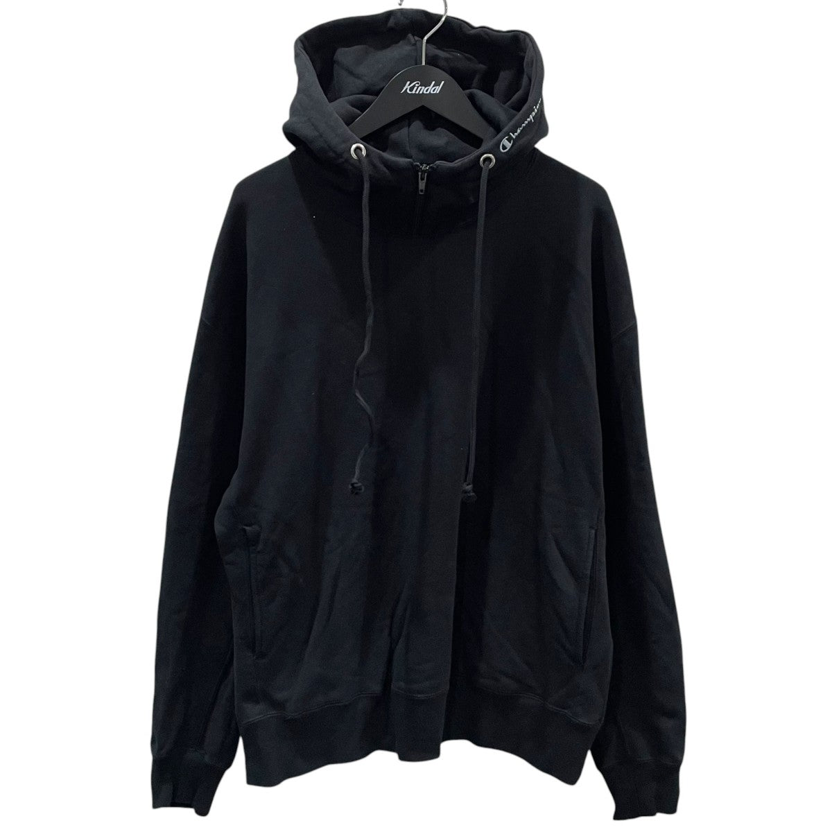 Champion×N．HOOLYWOOD 25SS 裏起毛プルオーバーパーカー MOCK NECK HOODIE モックネックフーディー C8-B113 古着・中古-1枚目のアイテム画像
