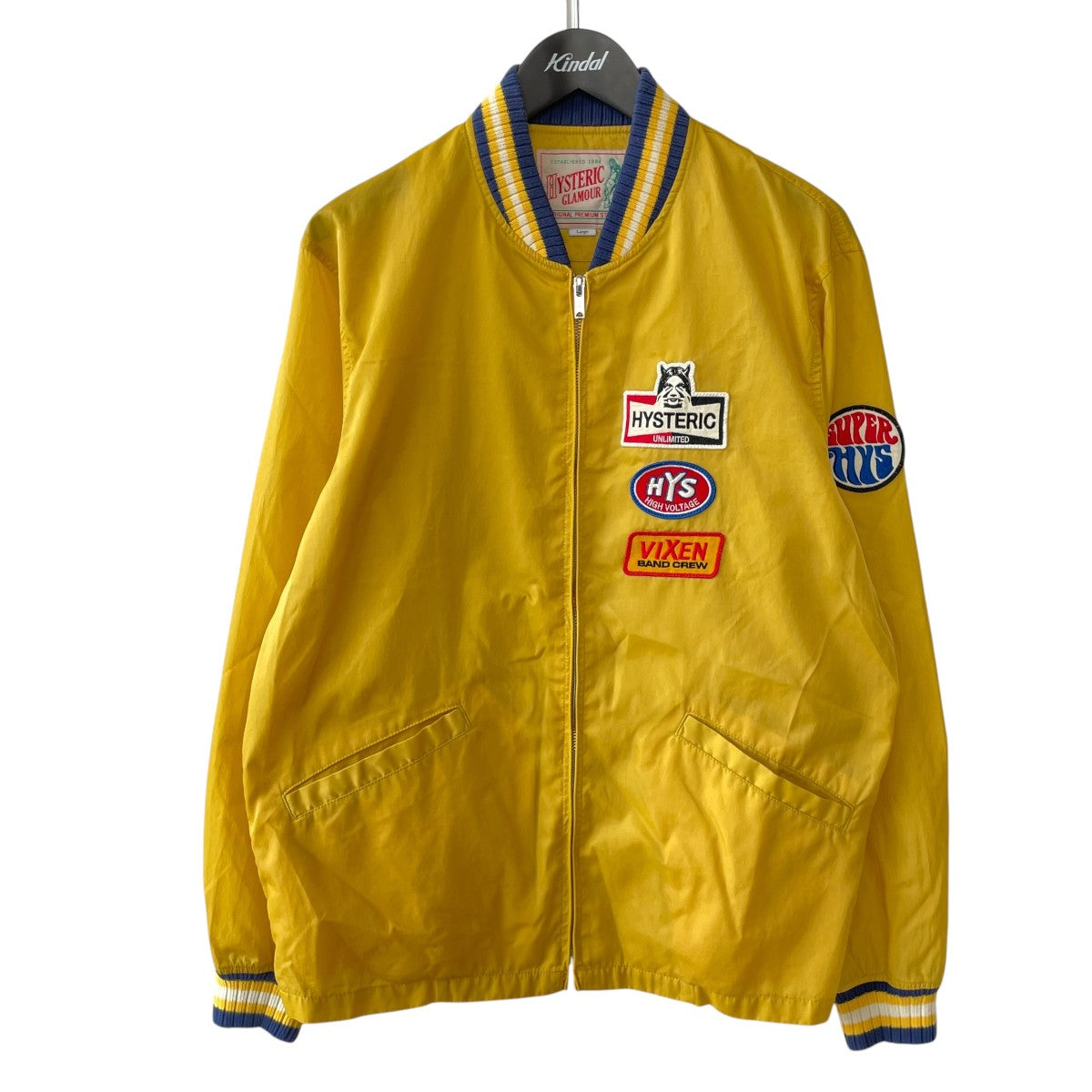 Hysteric Glamour HG SPARKSレーシングジャケット02201AB02 古着・中古-1枚目のアイテム画像