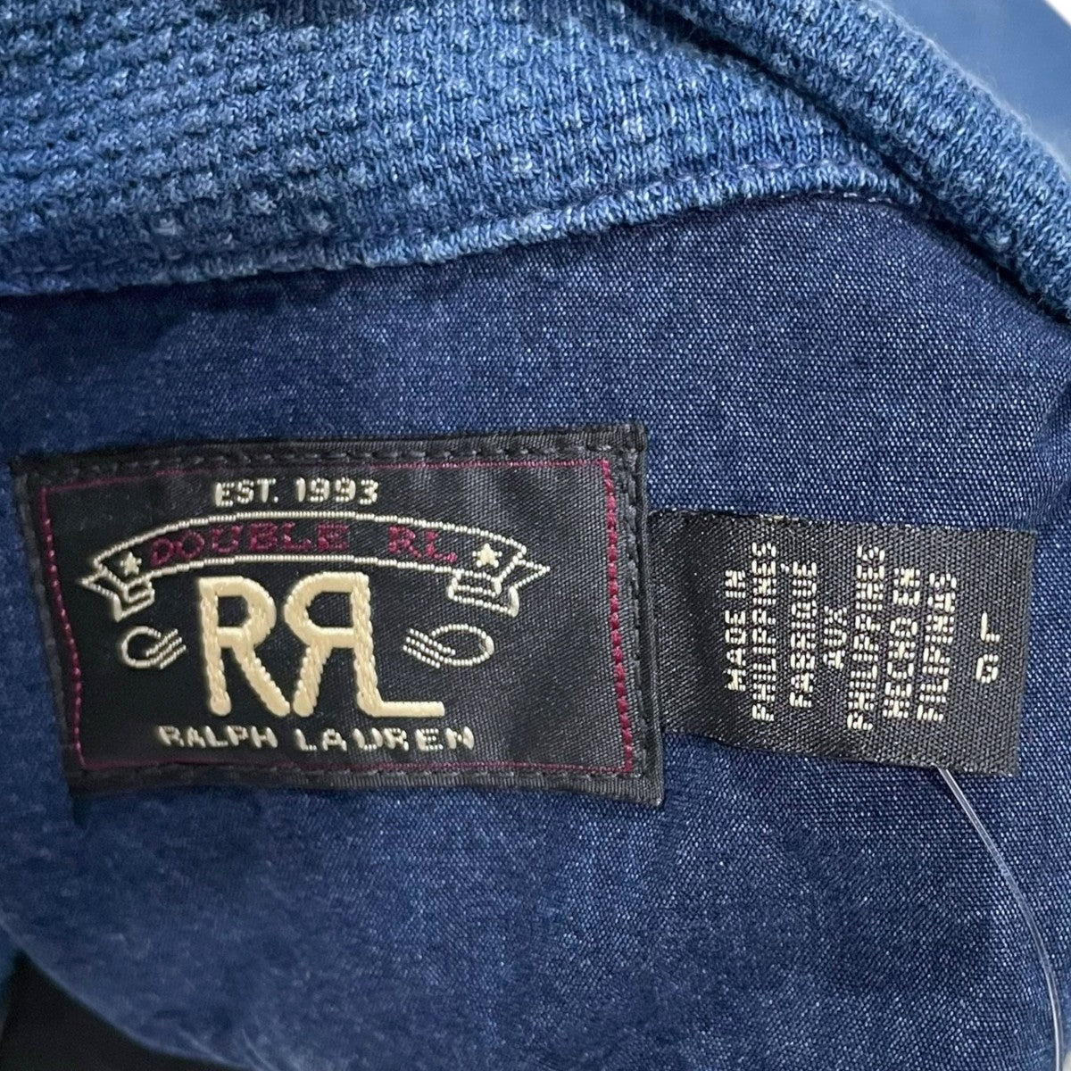 RRL 24SS 刺繍半袖シャツ Marshal Embroidered Camp Shirt マーシャル エンブロイダリー キャンプシャツ 782959786001 古着・中古-4枚目のアイテム画像