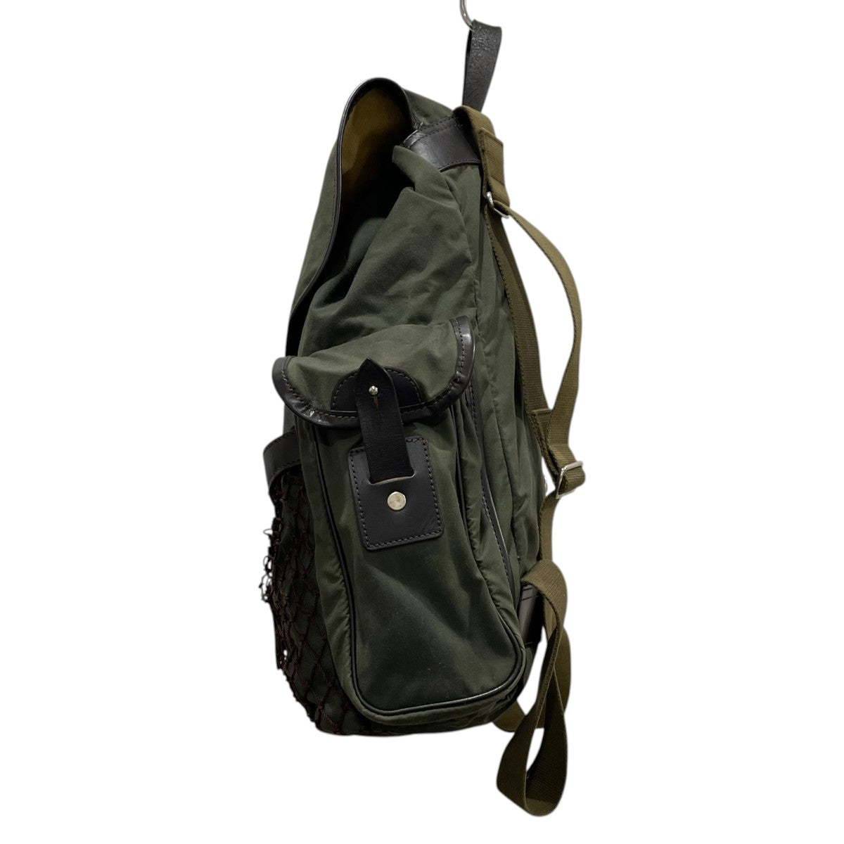 south2 west8 22AW オイルドバックパック Rucksack - Waxed Cotton ラックサック - ワックスド コットン DI927 古着・中古-3枚目のアイテム画像
