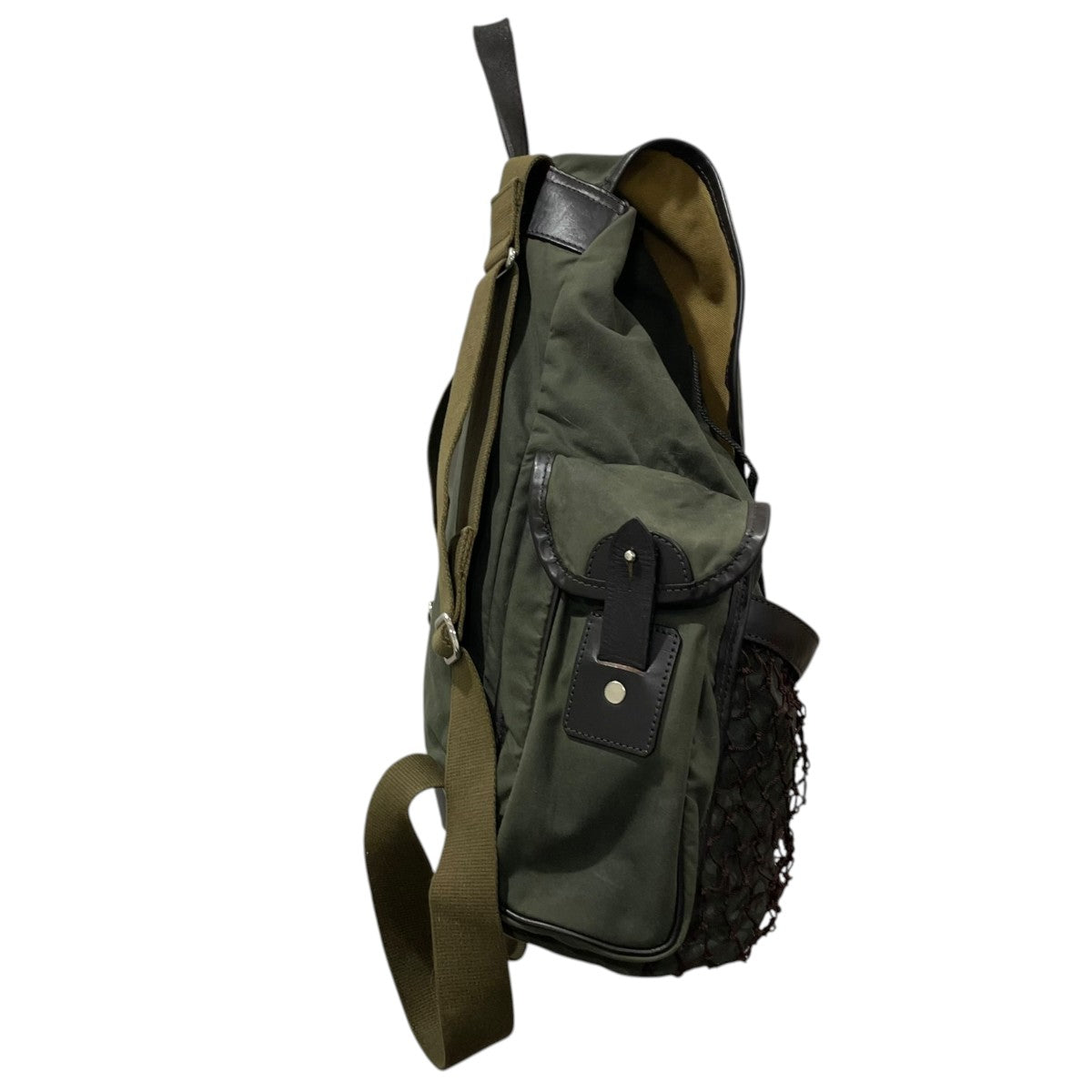 south2 west8 22AW オイルドバックパック Rucksack - Waxed Cotton ラックサック - ワックスド コットン DI927 古着・中古-4枚目のアイテム画像