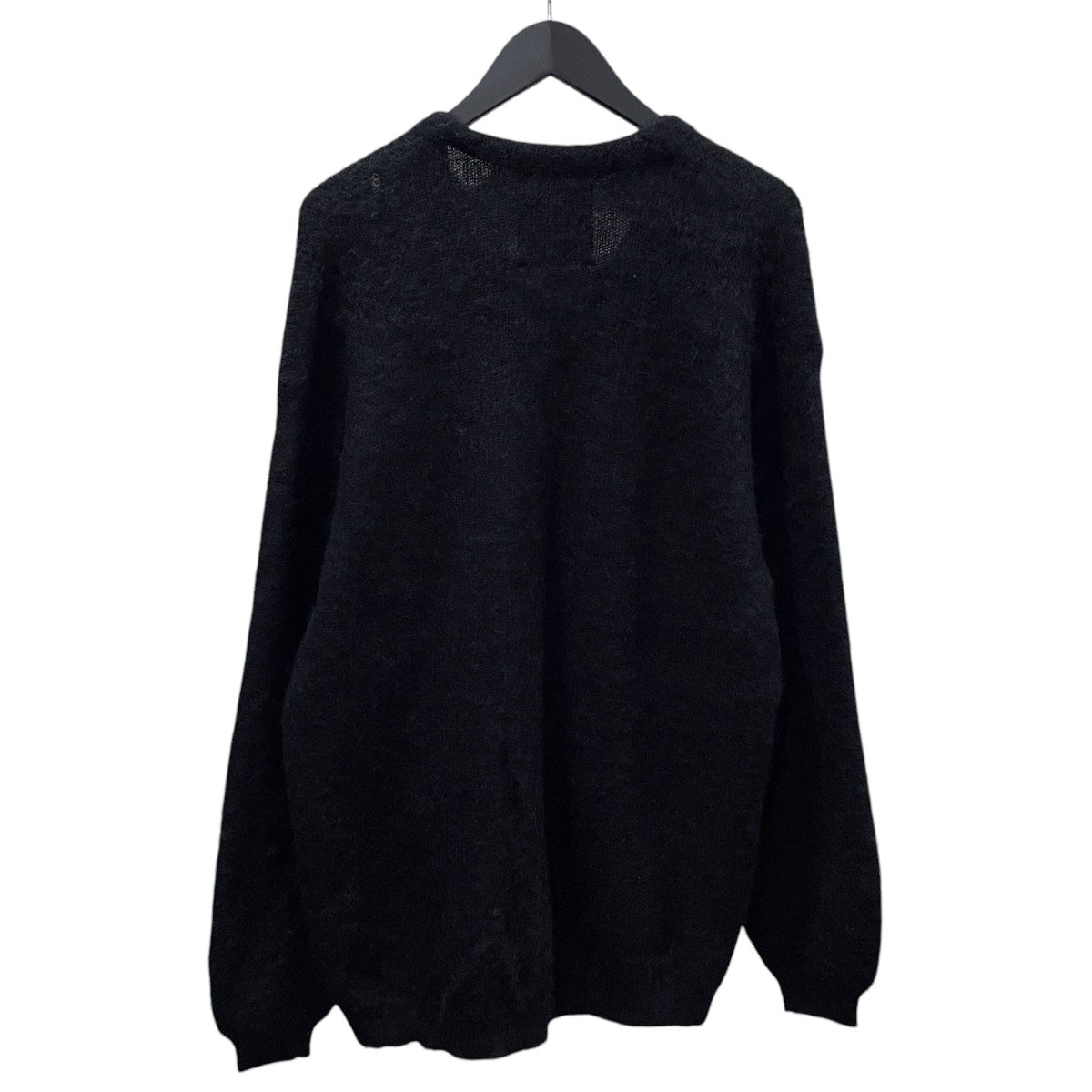 Vネックニットカーディガン Simple Wool Mohair Cardigan シンプルウールモヘヤカーディガン