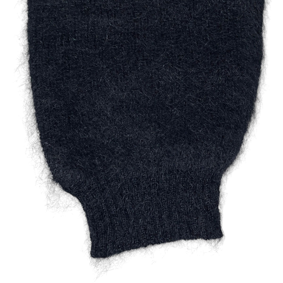 Vネックニットカーディガン Simple Wool Mohair Cardigan シンプルウールモヘヤカーディガン
