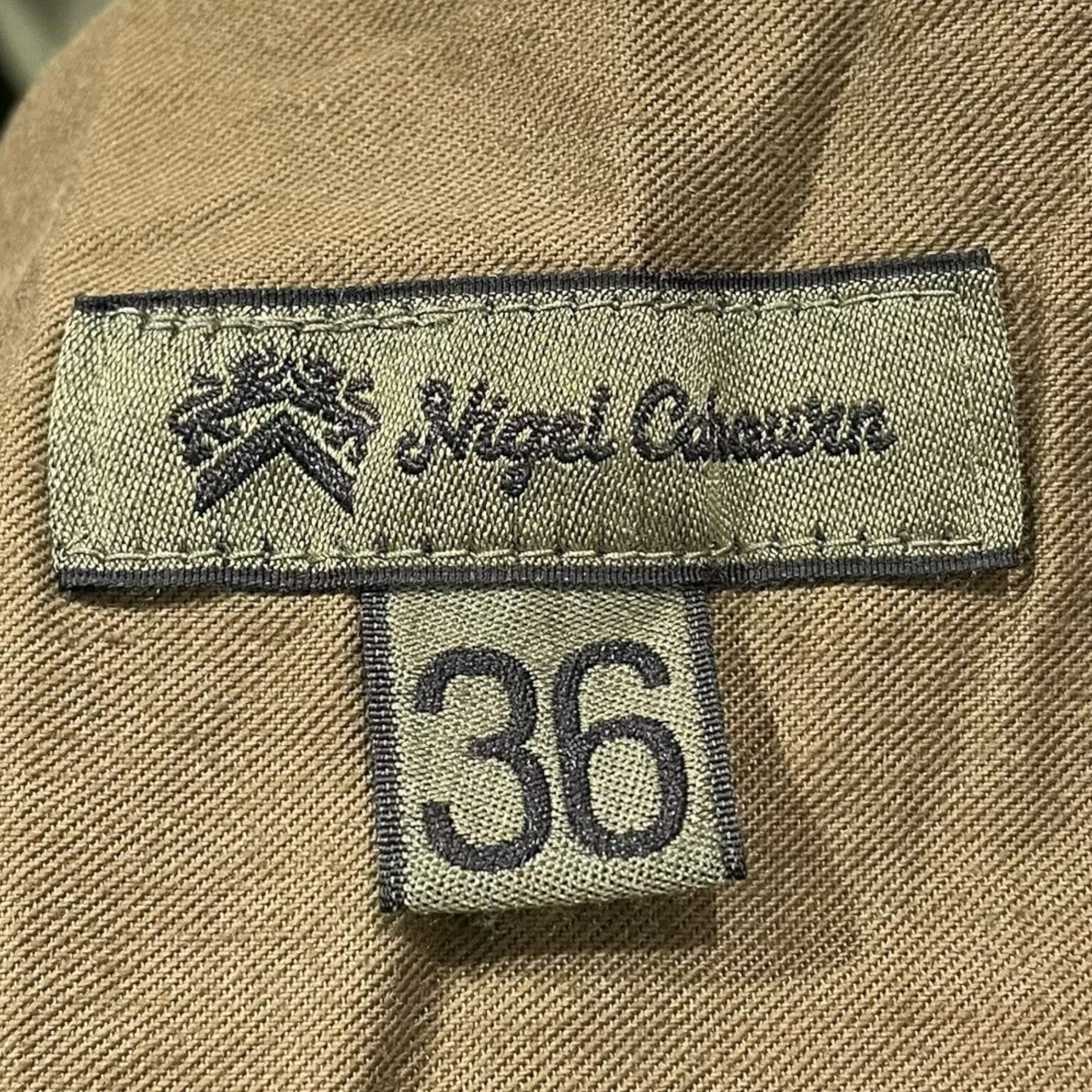 NIGEL CABOURN アーミーカーゴパンツ ARMY CARGO PANT 8050-00-50012 古着・中古-6枚目のアイテム画像