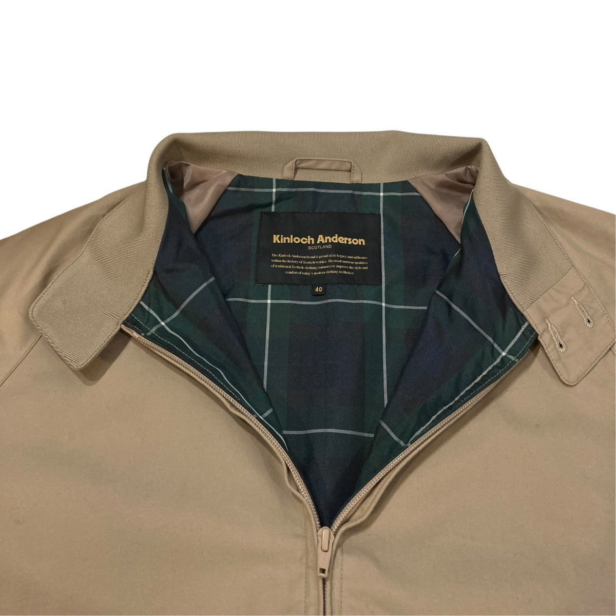 Kinloch Anderson スイングトップKLA-000-223006 古着・中古-4枚目のアイテム画像