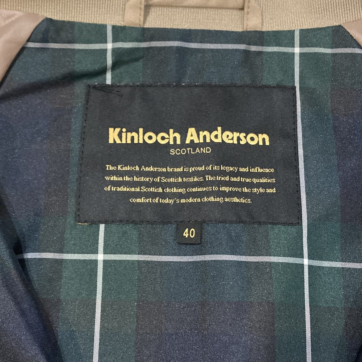 Kinloch Anderson(キンロック・アンダーソン) スイングトップKLA-000
