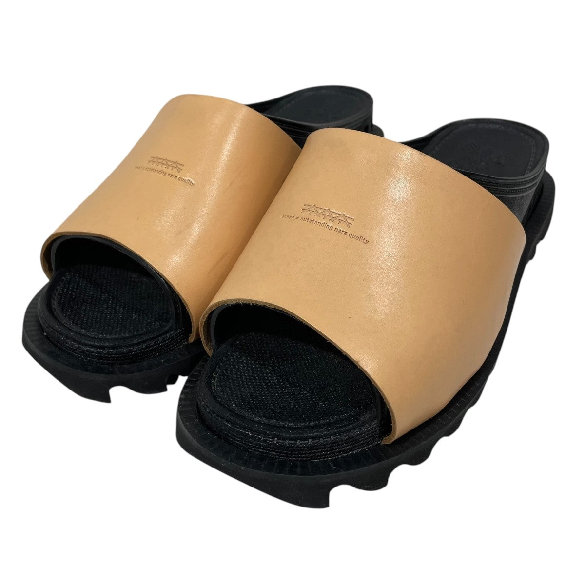 サンダル BENSAN-D COVERED LEATHER SHARK SOLE ベンサン ディー カバード レザー シャークソール BE-SA10