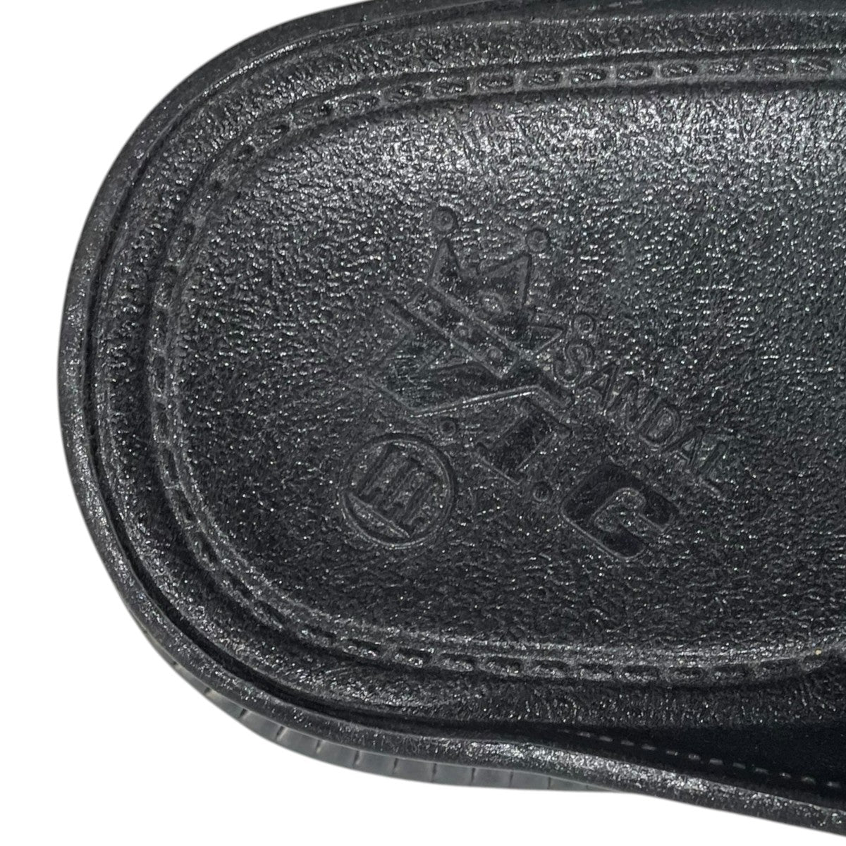 bench サンダル レザー　シャークソール【LL size】 bench “BENSAN-D COVERED LEATHER SHARK SOLE” - Tribeca