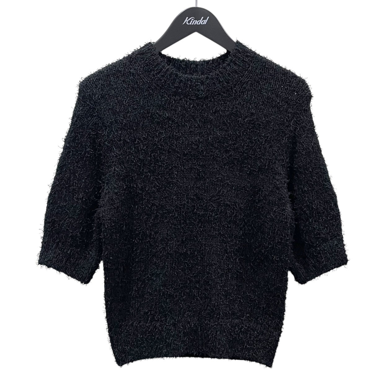UNITED ARROWS 23SS 五分袖ニットセーター ミックスヤーン 5SL 半袖ニッ 1518-106-1774 古着・中古-1枚目のアイテム画像