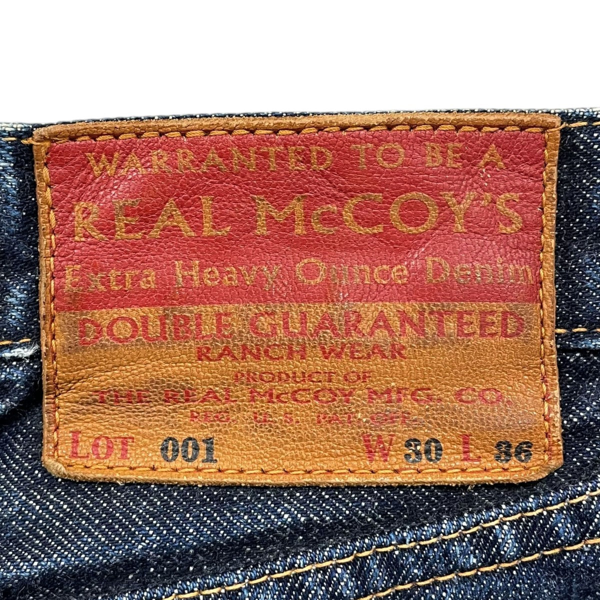 THE REAL McCOY’S デニムパンツ 001 古着・中古-9枚目のアイテム画像
