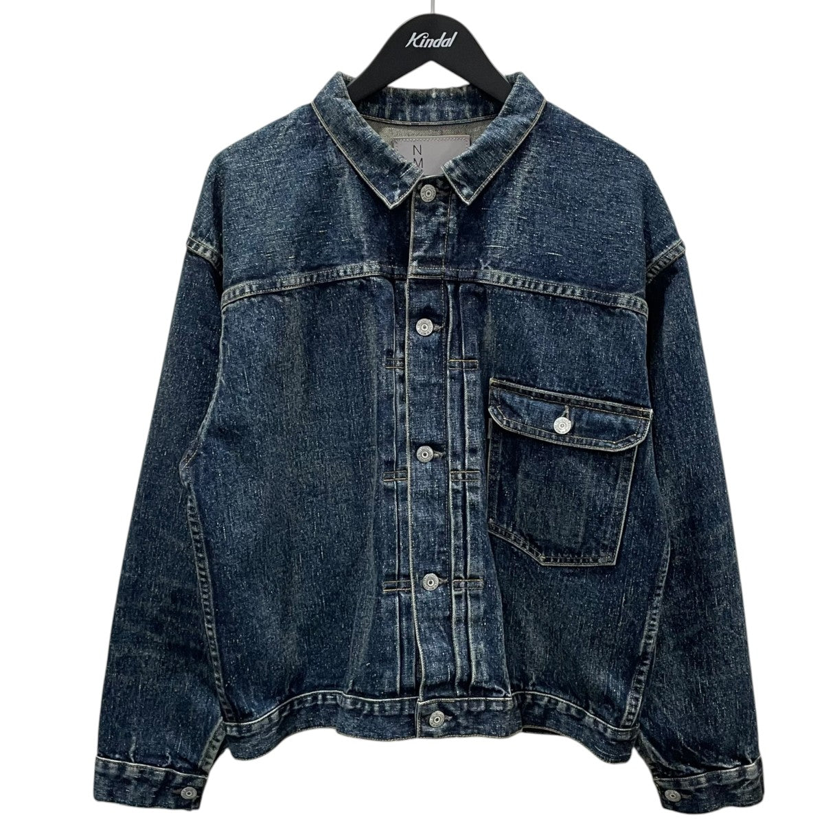 New Manual 加工デニムジャケット 限定100着 シリアル058 LV T-BACK DENIM JACKET #001 古着・中古-1枚目のアイテム画像