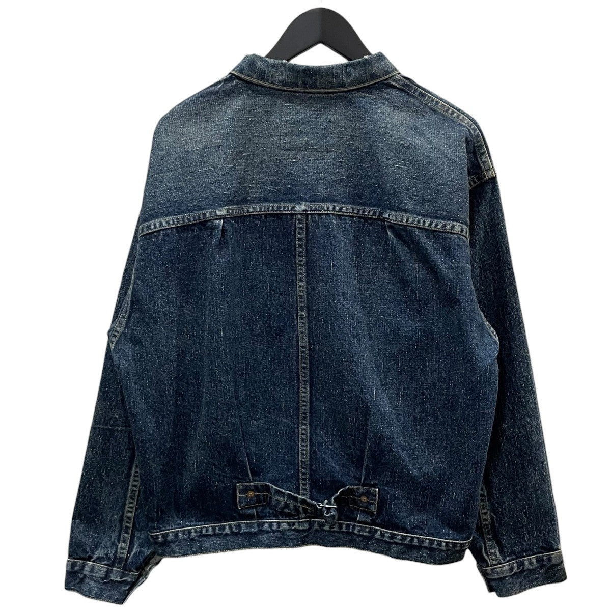 New Manual 加工デニムジャケット 限定100着 シリアル058 LV T-BACK DENIM JACKET #001 古着・中古-2枚目のアイテム画像