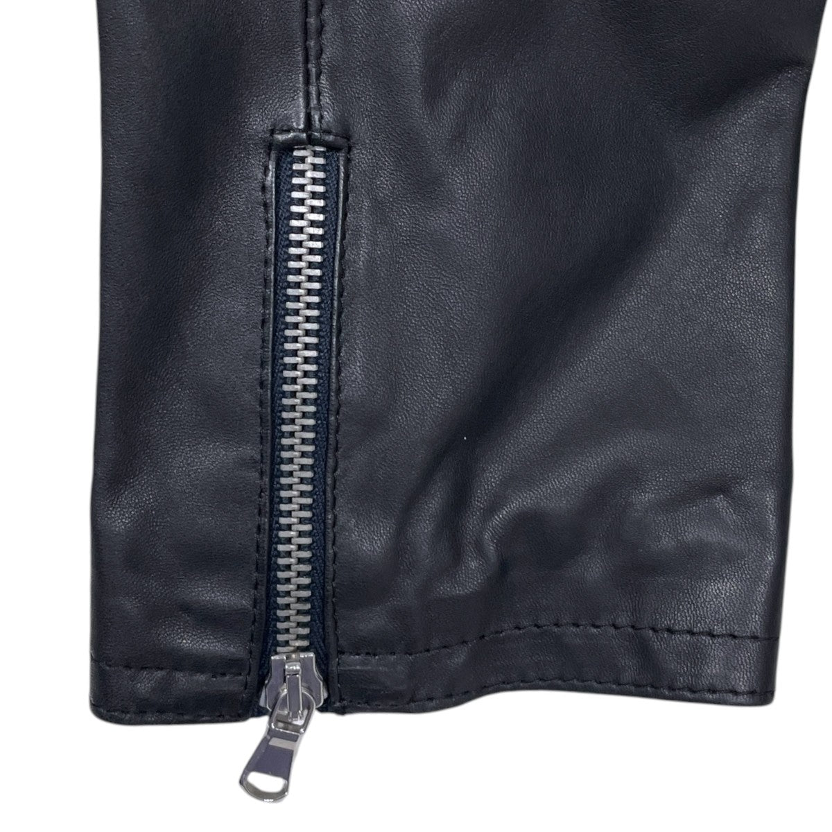 14AW レザー切替ライダースジャケット EDIFICE 20th Anniversary