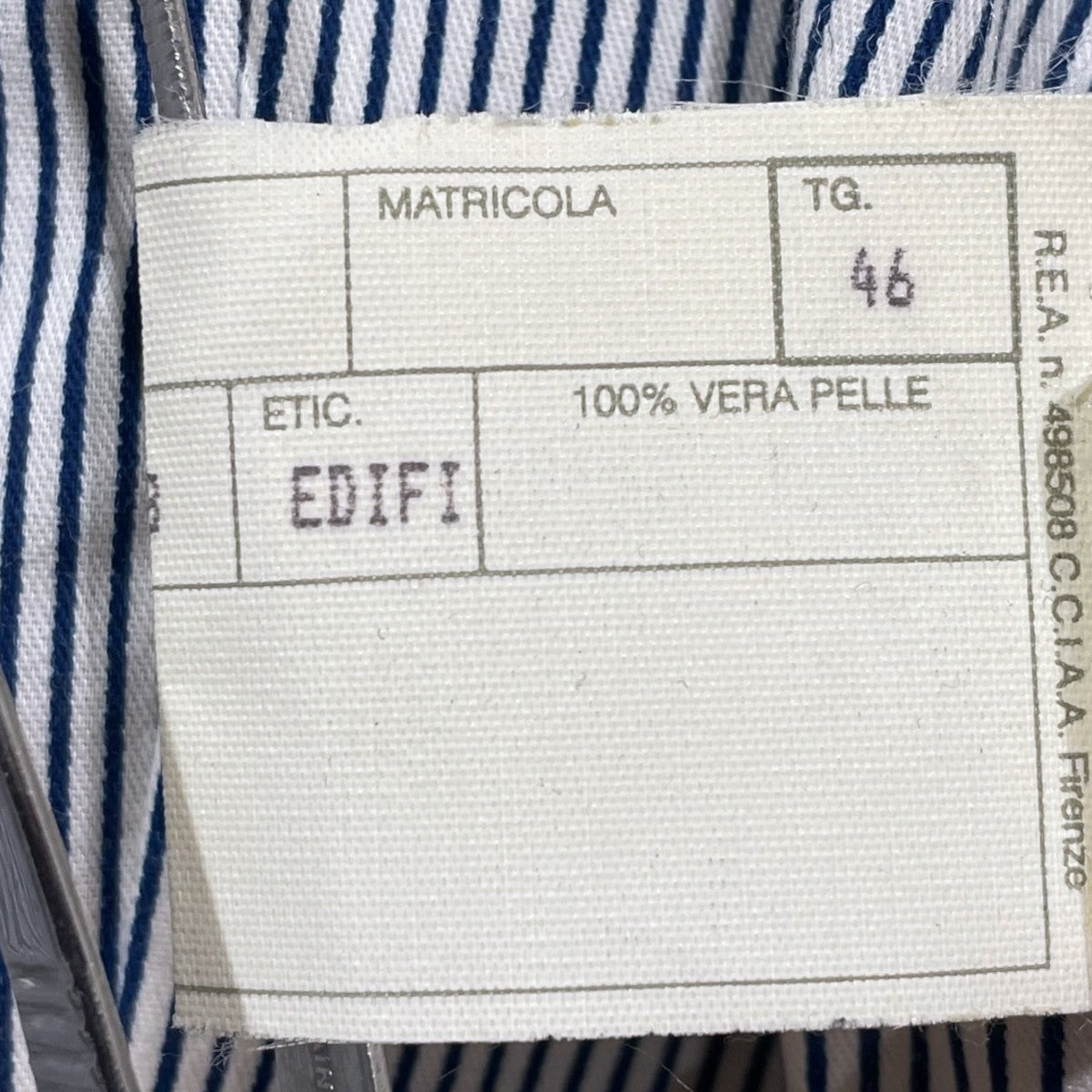 14AW レザー切替ライダースジャケット EDIFICE 20th Anniversary