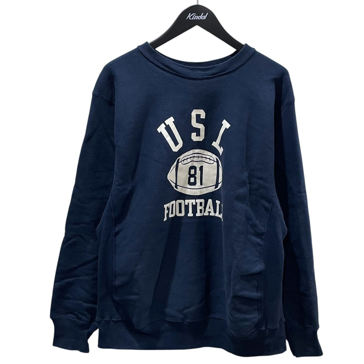 THE REAL McCOY’S 24AW 裏起毛スウェットトレーナー USL Reverse Style Sweatshirt リバーススタイル スウェットシャツ 483 古着・中古-1枚目のアイテム画像