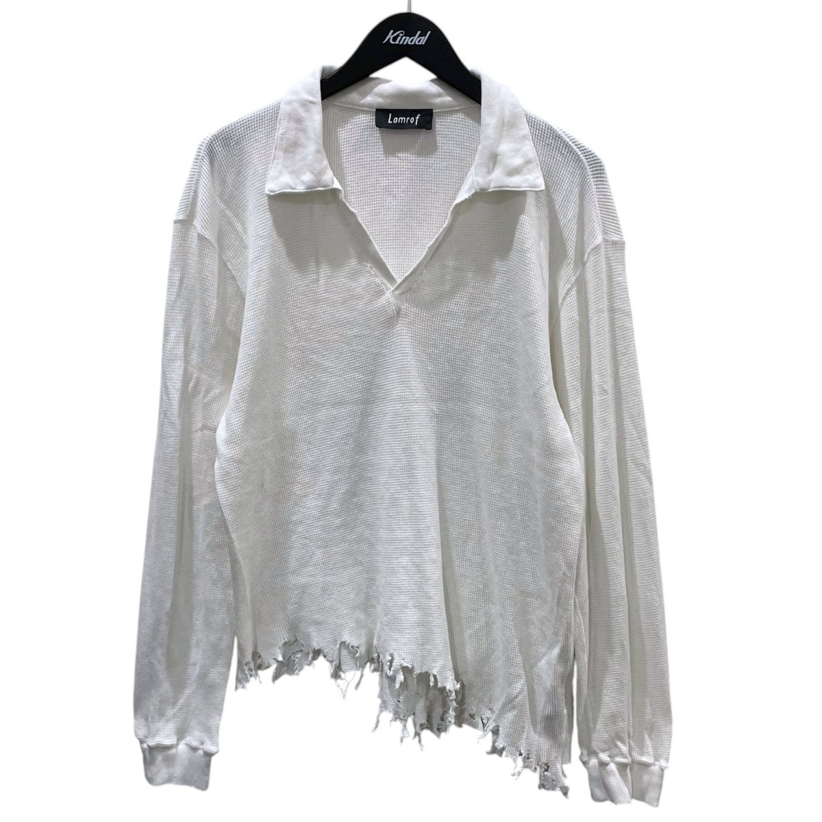26SS ダメージ加工サーマルポロシャツ Thermal Aging Polo サーマルエイジングポロ LM-26SS-CT04